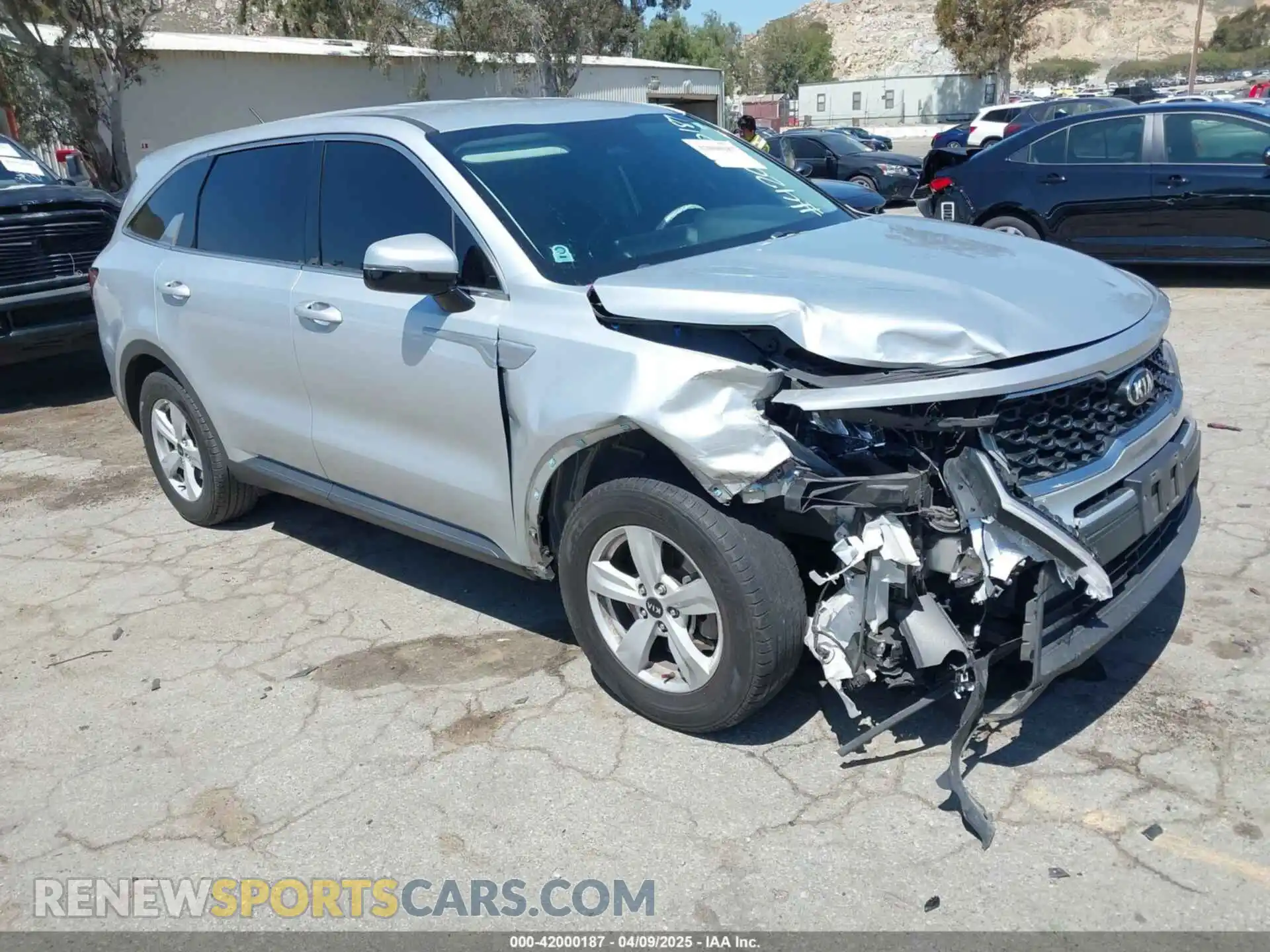 1 Фотография поврежденного автомобиля 5XYRG4LC5MG021586 KIA SORENTO 2021