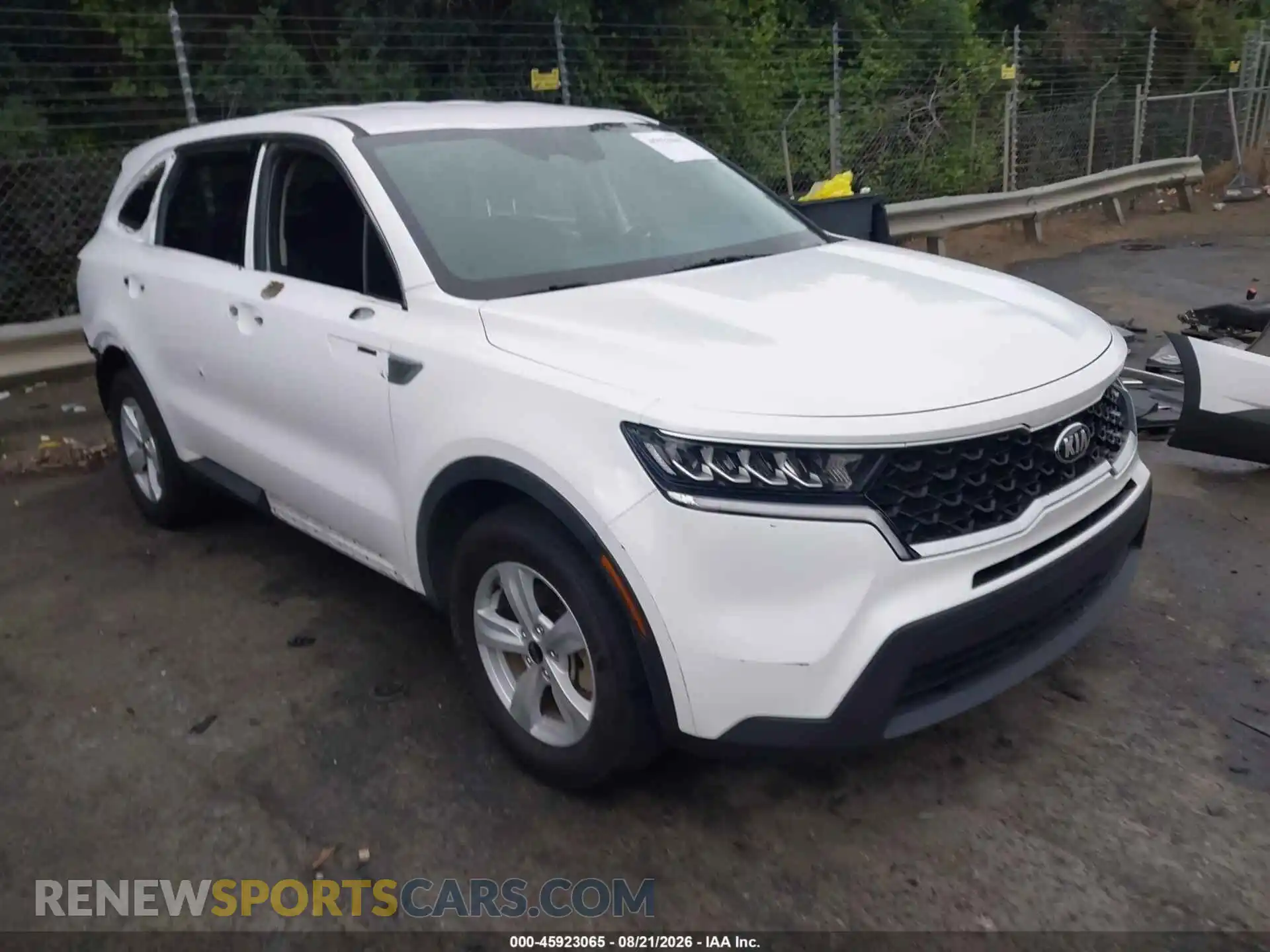 1 Photograph of a damaged car 5XYRG4LC6MG020625 KIA SORENTO 2021