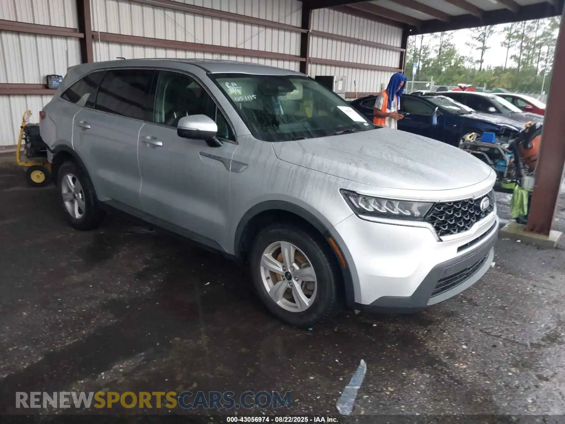 1 Photograph of a damaged car 5XYRG4LC6MG051115 KIA SORENTO 2021
