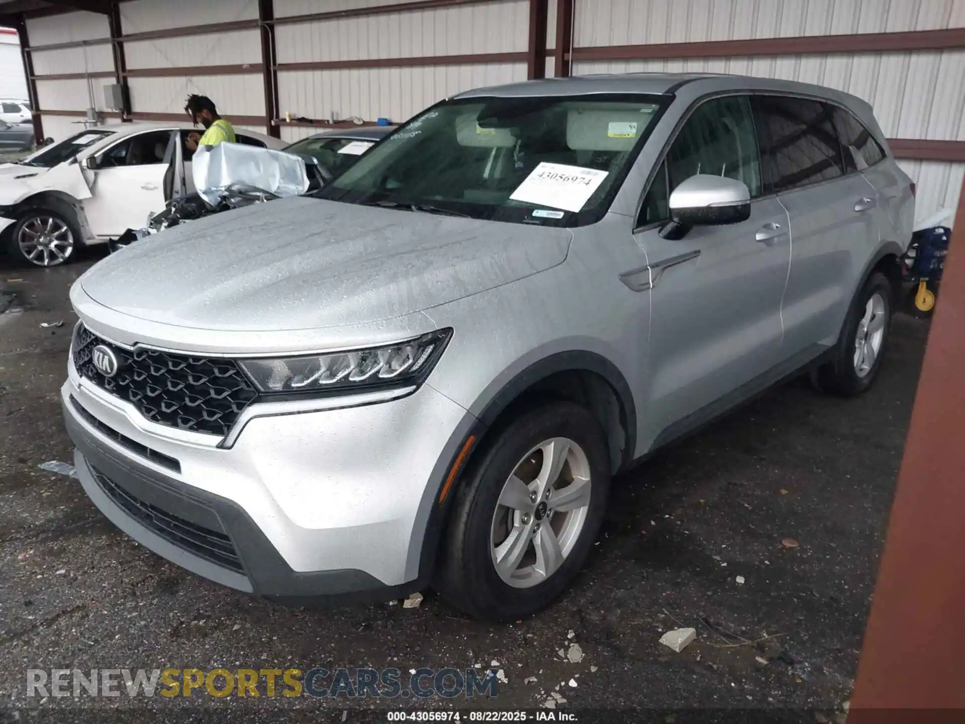 2 Photograph of a damaged car 5XYRG4LC6MG051115 KIA SORENTO 2021