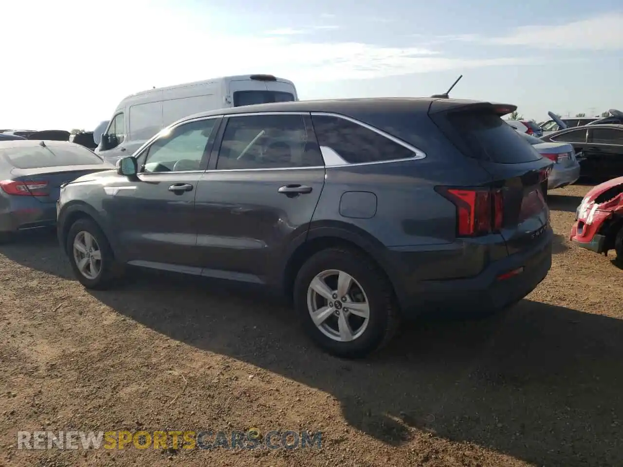 2 Photograph of a damaged car 5XYRG4LC7MG018155 KIA SORENTO 2021