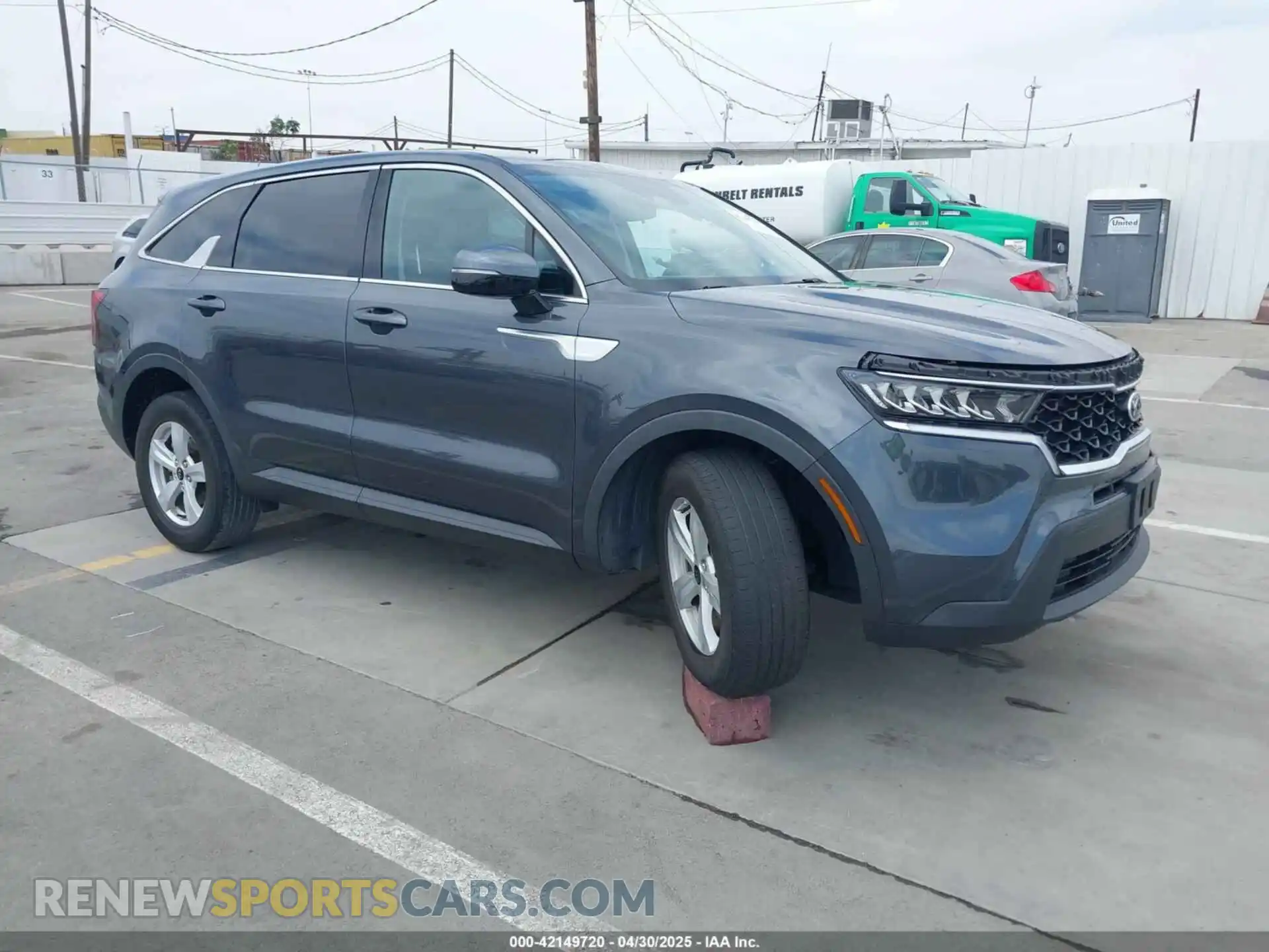 1 Photograph of a damaged car 5XYRG4LC7MG041273 KIA SORENTO 2021