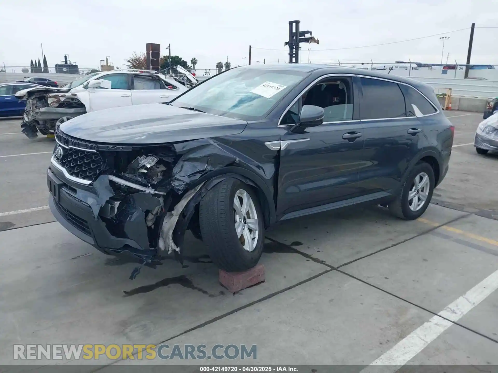 2 Photograph of a damaged car 5XYRG4LC7MG041273 KIA SORENTO 2021