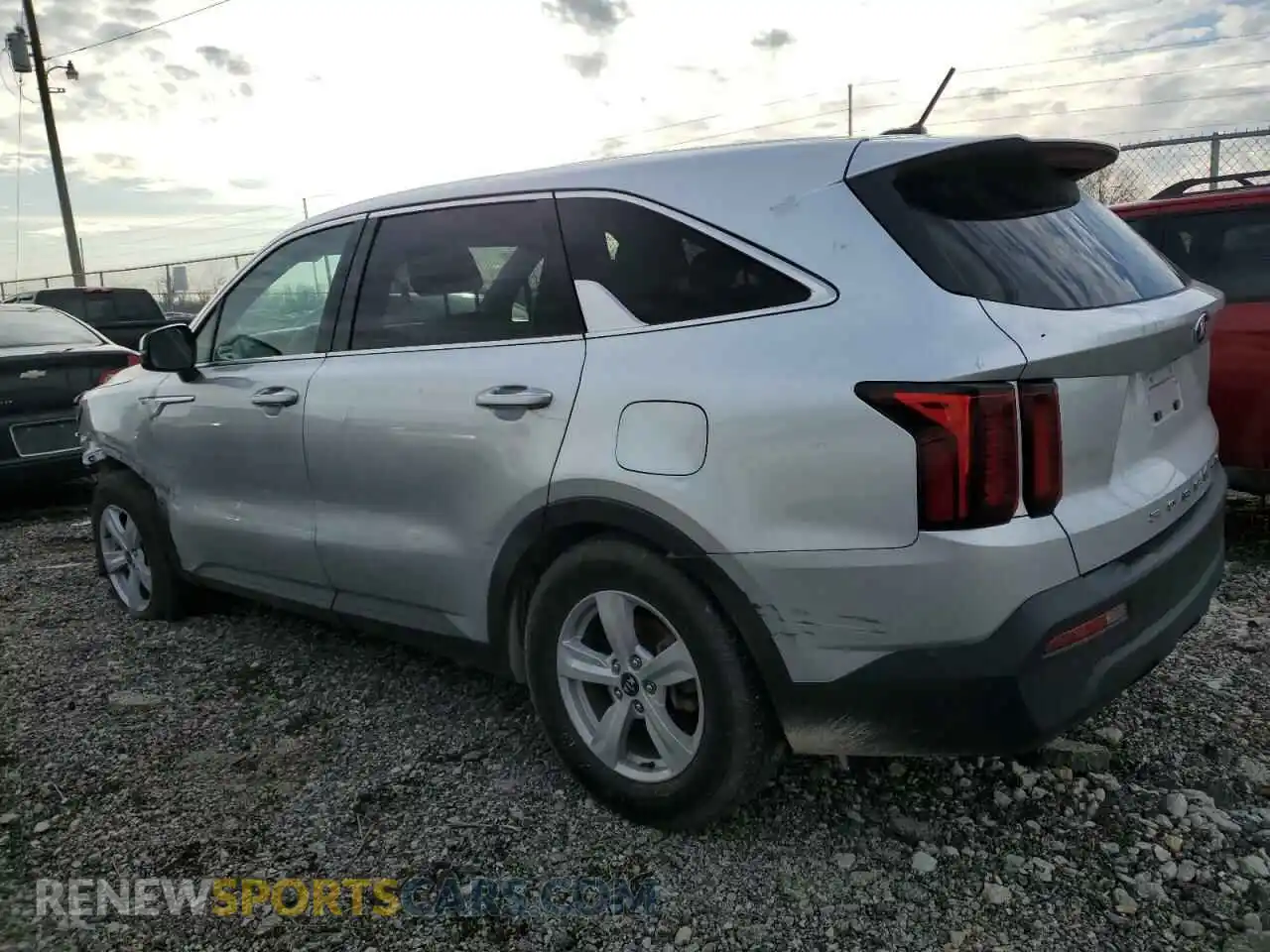 2 Photograph of a damaged car 5XYRG4LC8MG006550 KIA SORENTO 2021