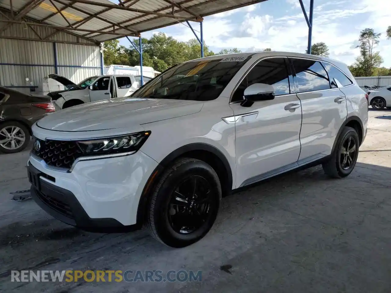 1 Photograph of a damaged car 5XYRG4LC8MG034235 KIA SORENTO 2021
