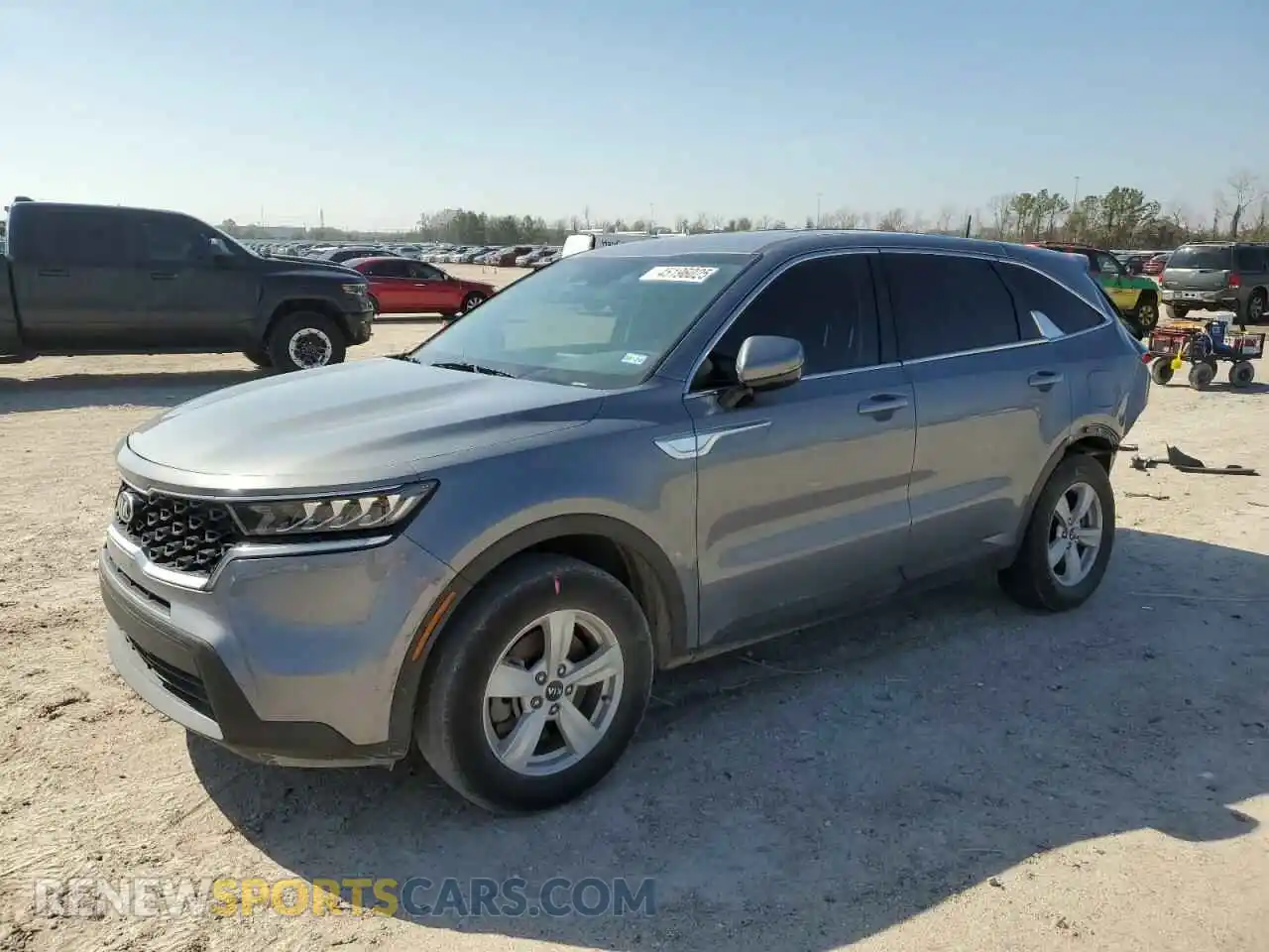 1 Photograph of a damaged car 5XYRG4LC8MG053027 KIA SORENTO 2021