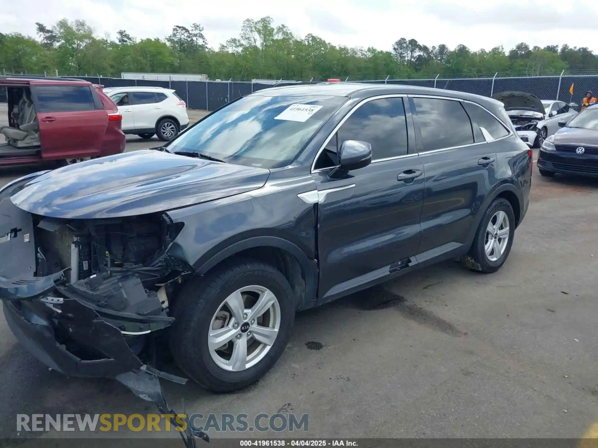 2 Photograph of a damaged car 5XYRG4LC9MG027777 KIA SORENTO 2021