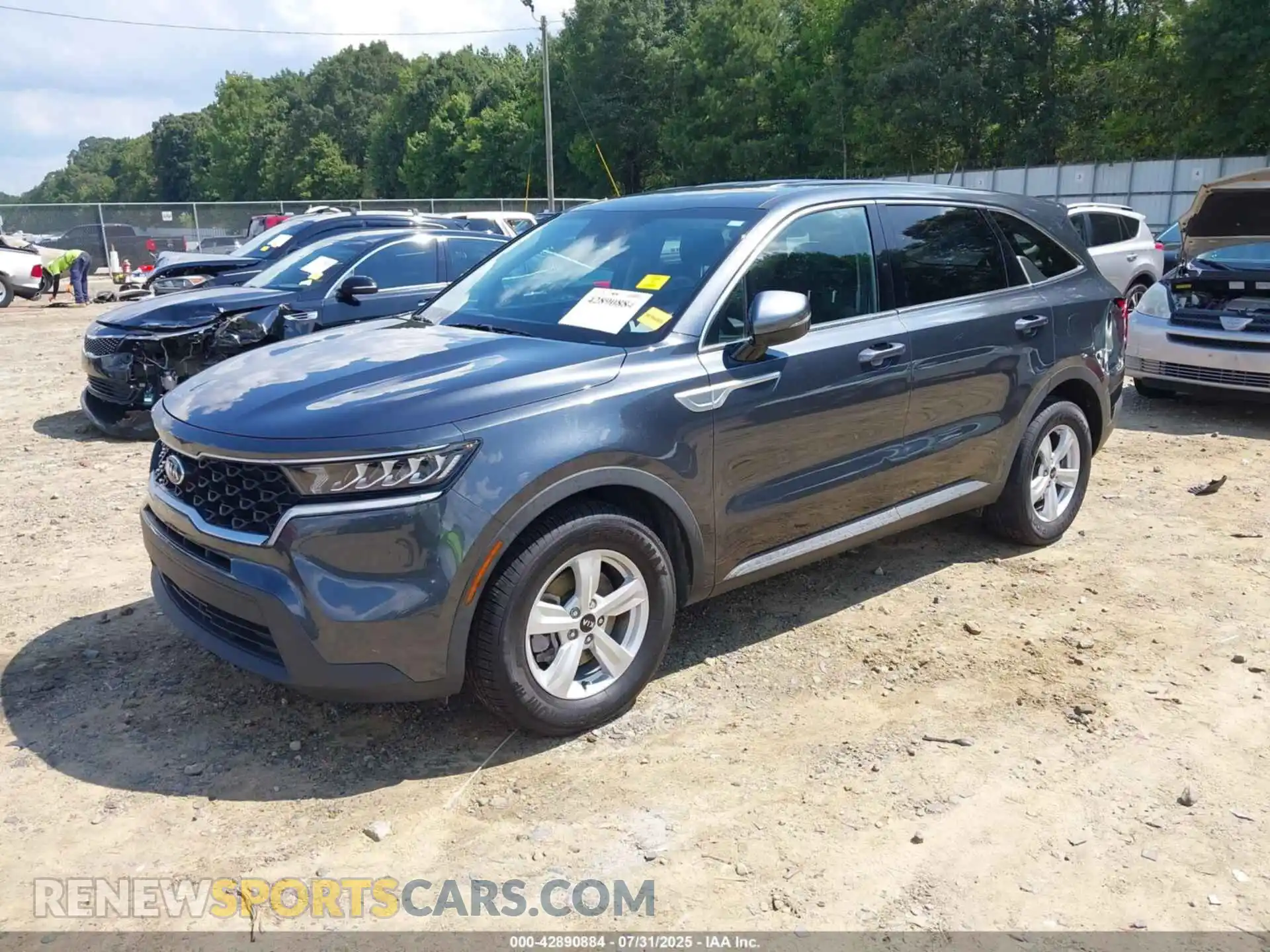 2 Photograph of a damaged car 5XYRG4LC9MG029173 KIA SORENTO 2021