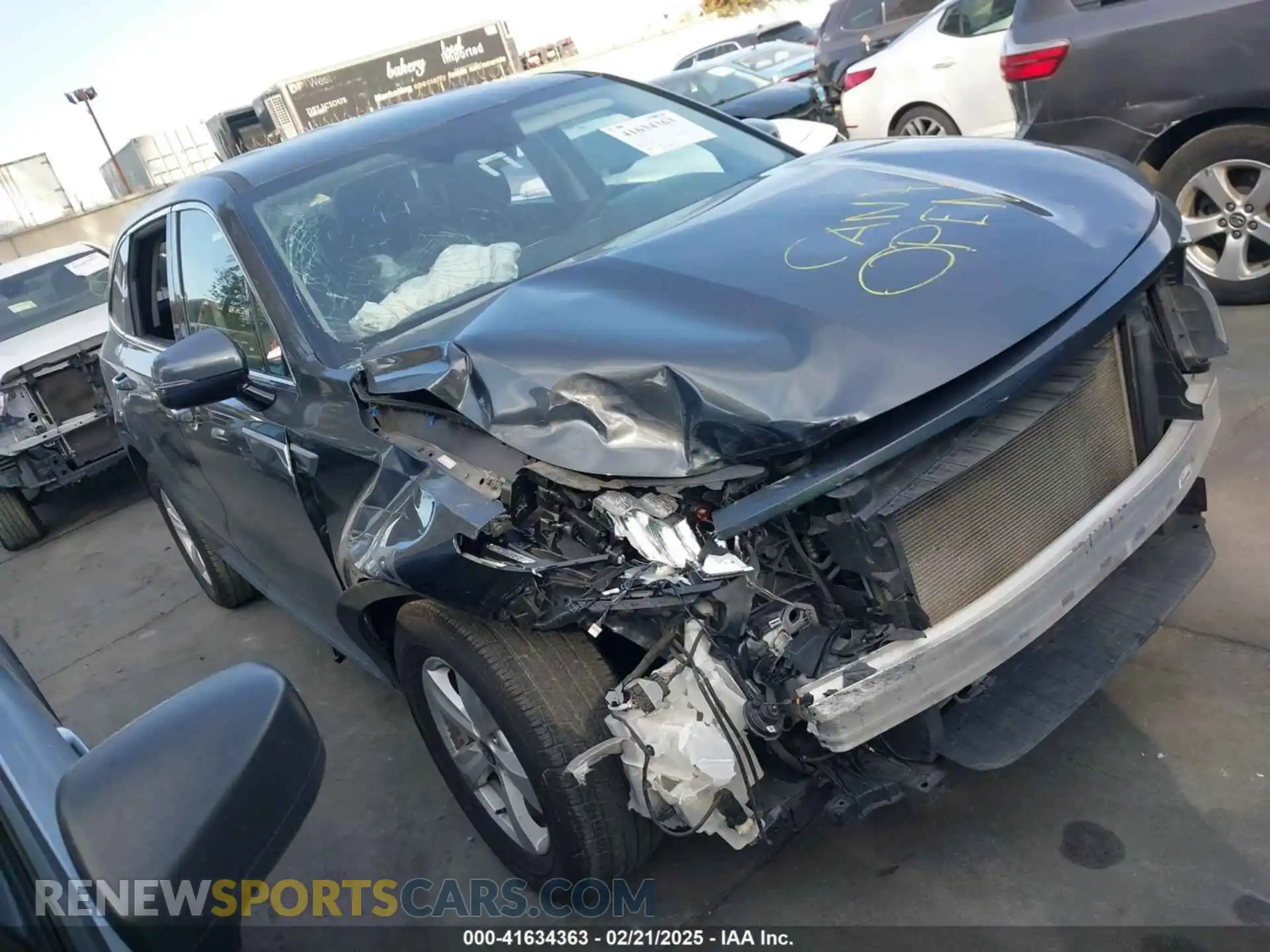 1 Photograph of a damaged car 5XYRG4LC9MG040500 KIA SORENTO 2021