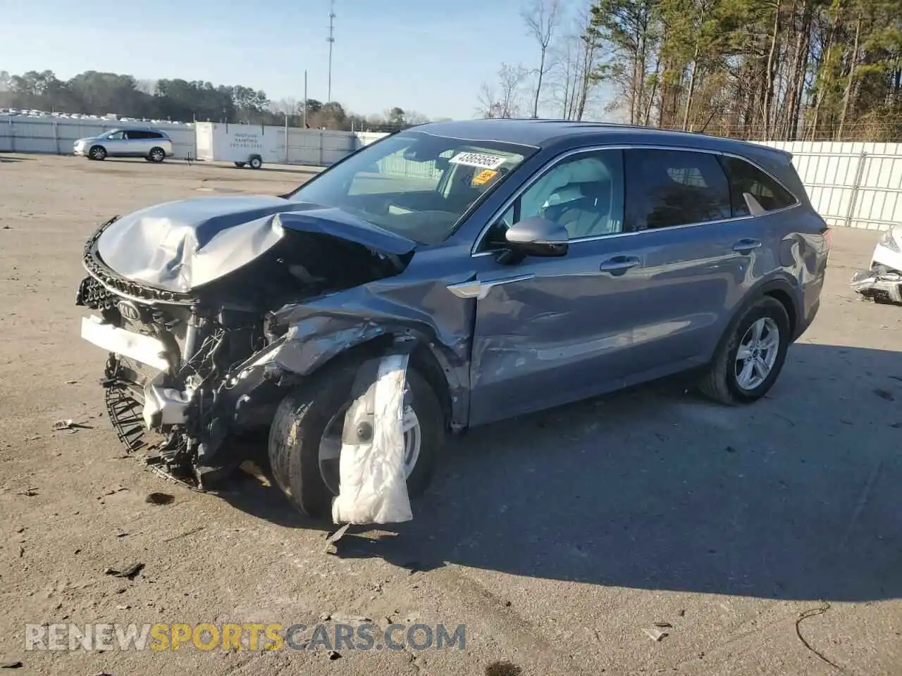 1 Photograph of a damaged car 5XYRG4LC9MG057426 KIA SORENTO 2021