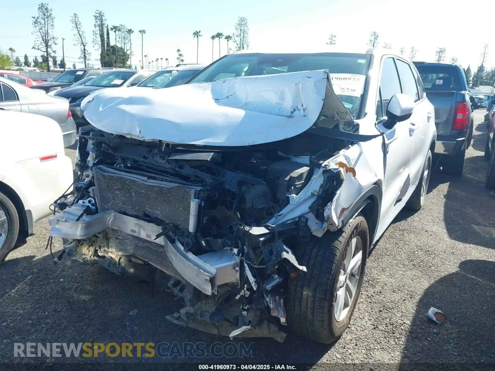 2 Photograph of a damaged car 5XYRG4LCXMG007814 KIA SORENTO 2021