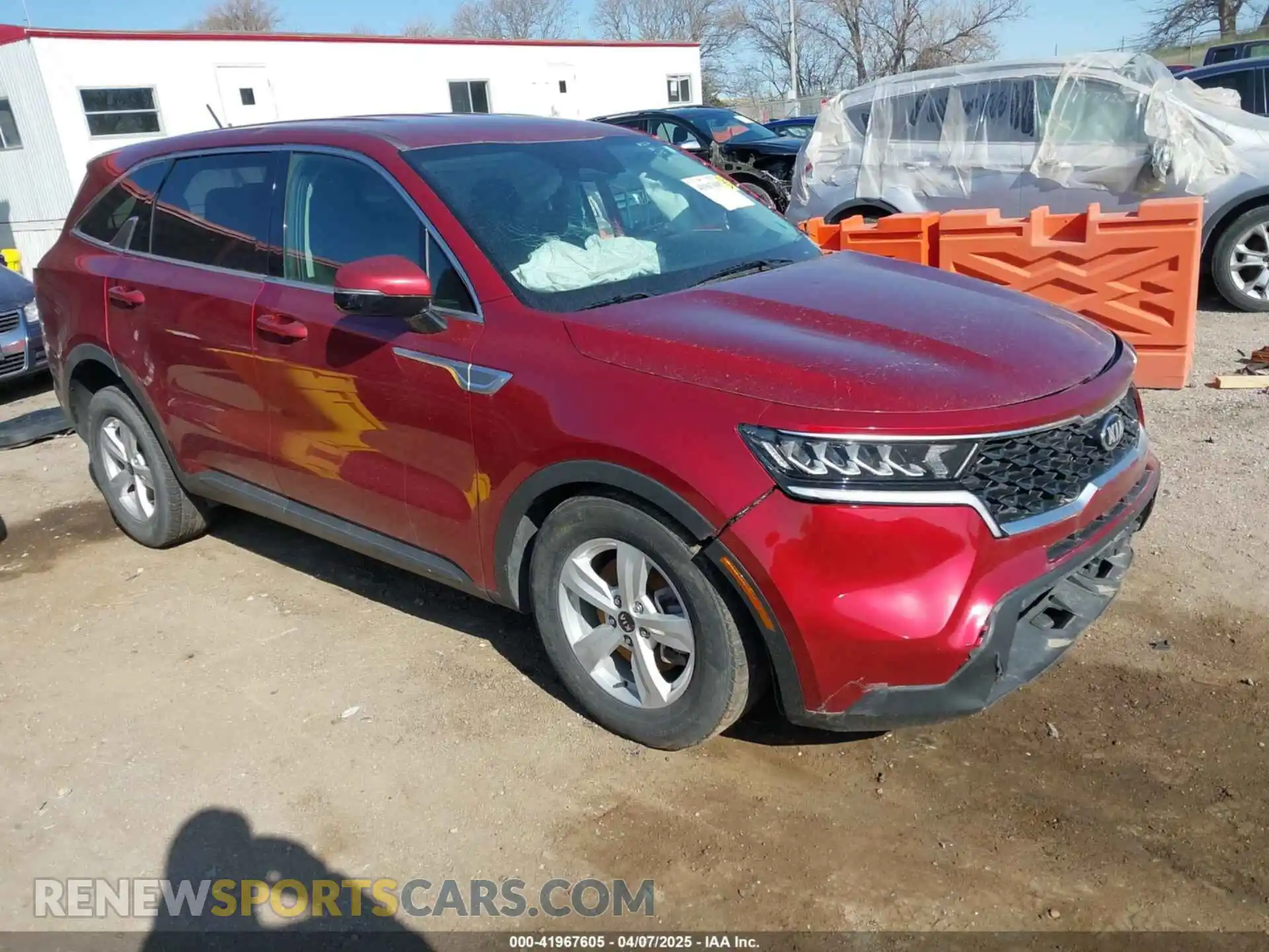1 fotografías del automóvil dañado 5XYRG4LCXMG037993 KIA SORENTO 2021