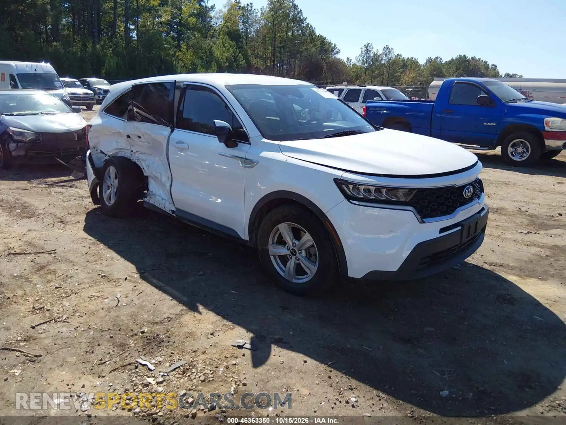 1 Фотография поврежденного автомобиля 5XYRG4LCXMG051182 KIA SORENTO 2021