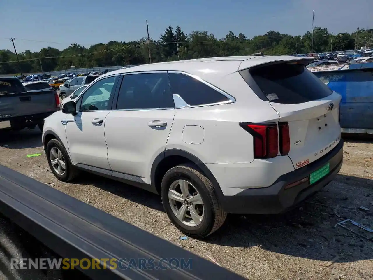 2 Photograph of a damaged car 5XYRGDLC0MG006400 KIA SORENTO 2021
