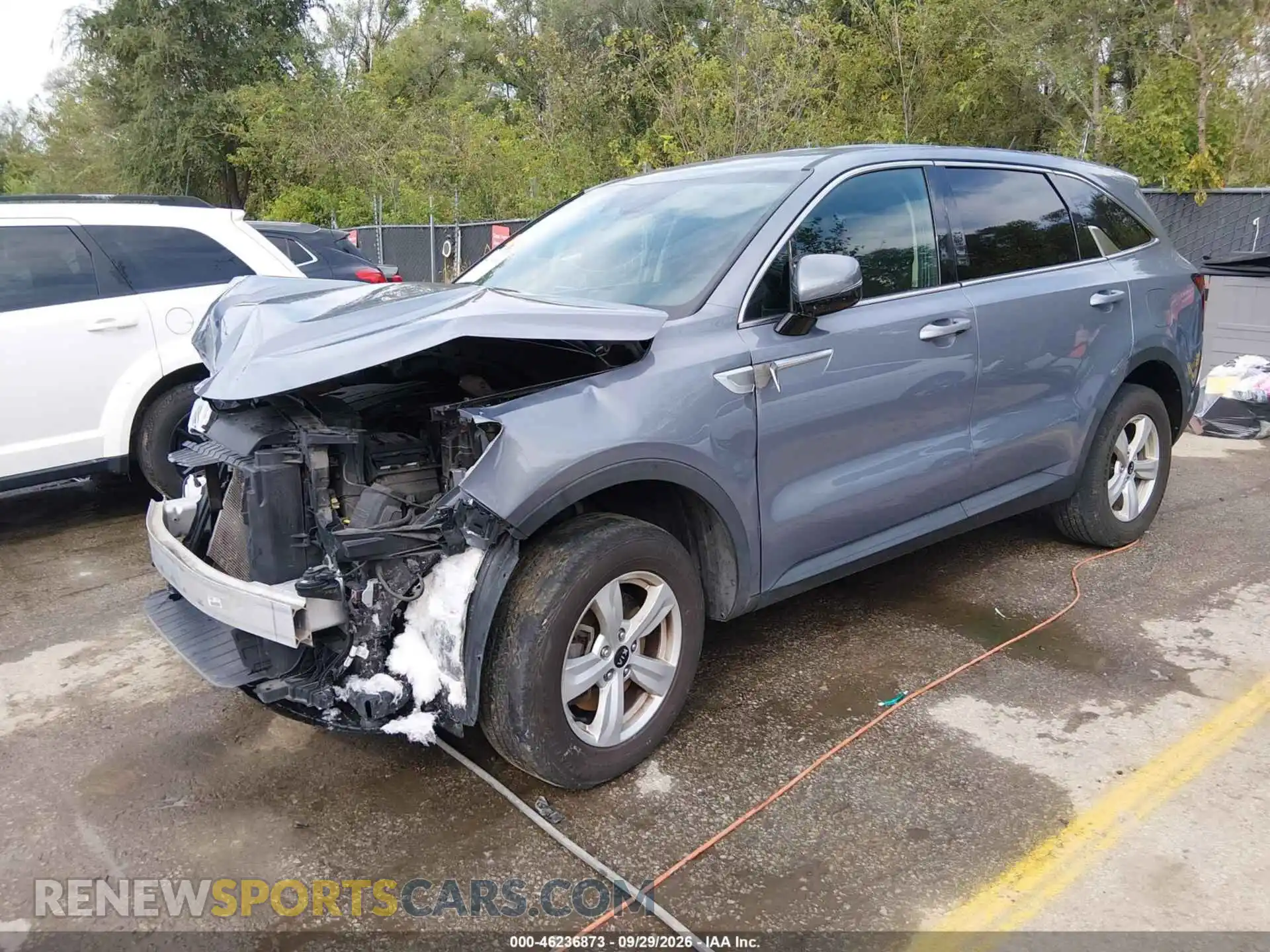 2 Photograph of a damaged car 5XYRGDLC2MG034375 KIA SORENTO 2021