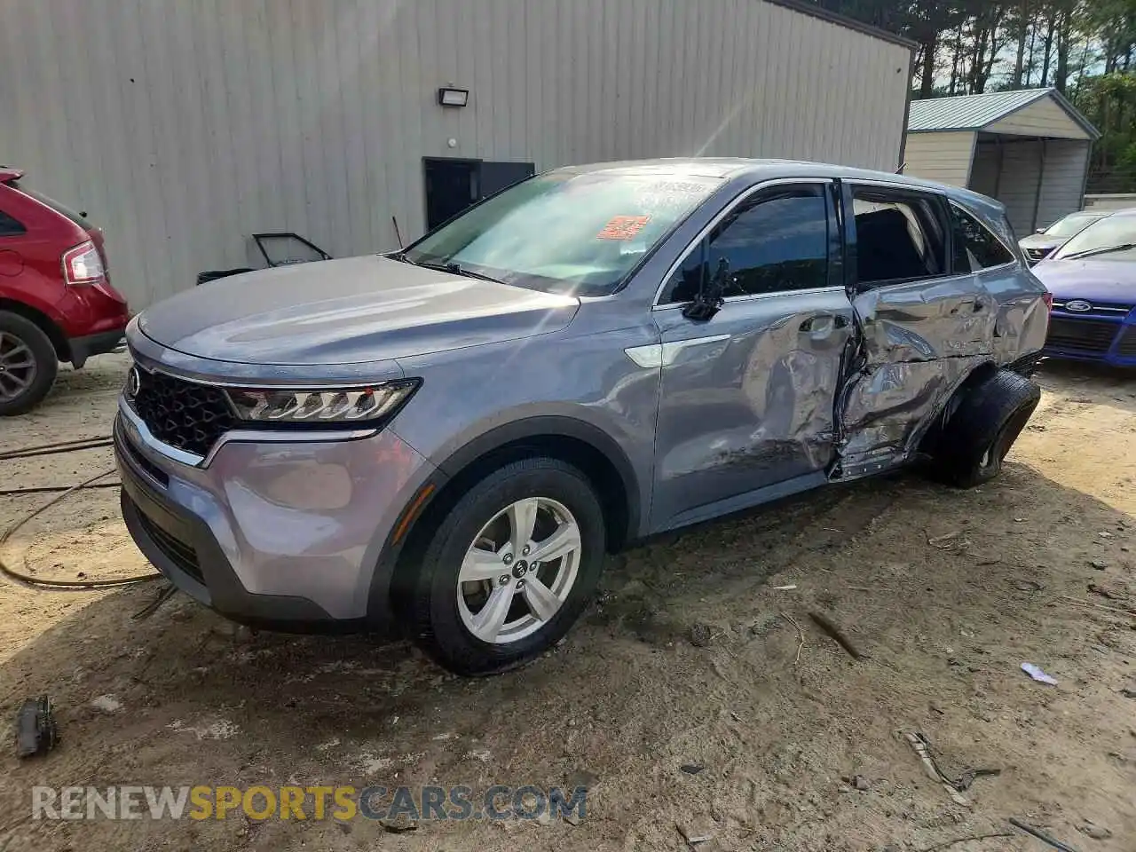 1 fotografías del automóvil dañado 5XYRGDLC2MG036255 KIA SORENTO 2021