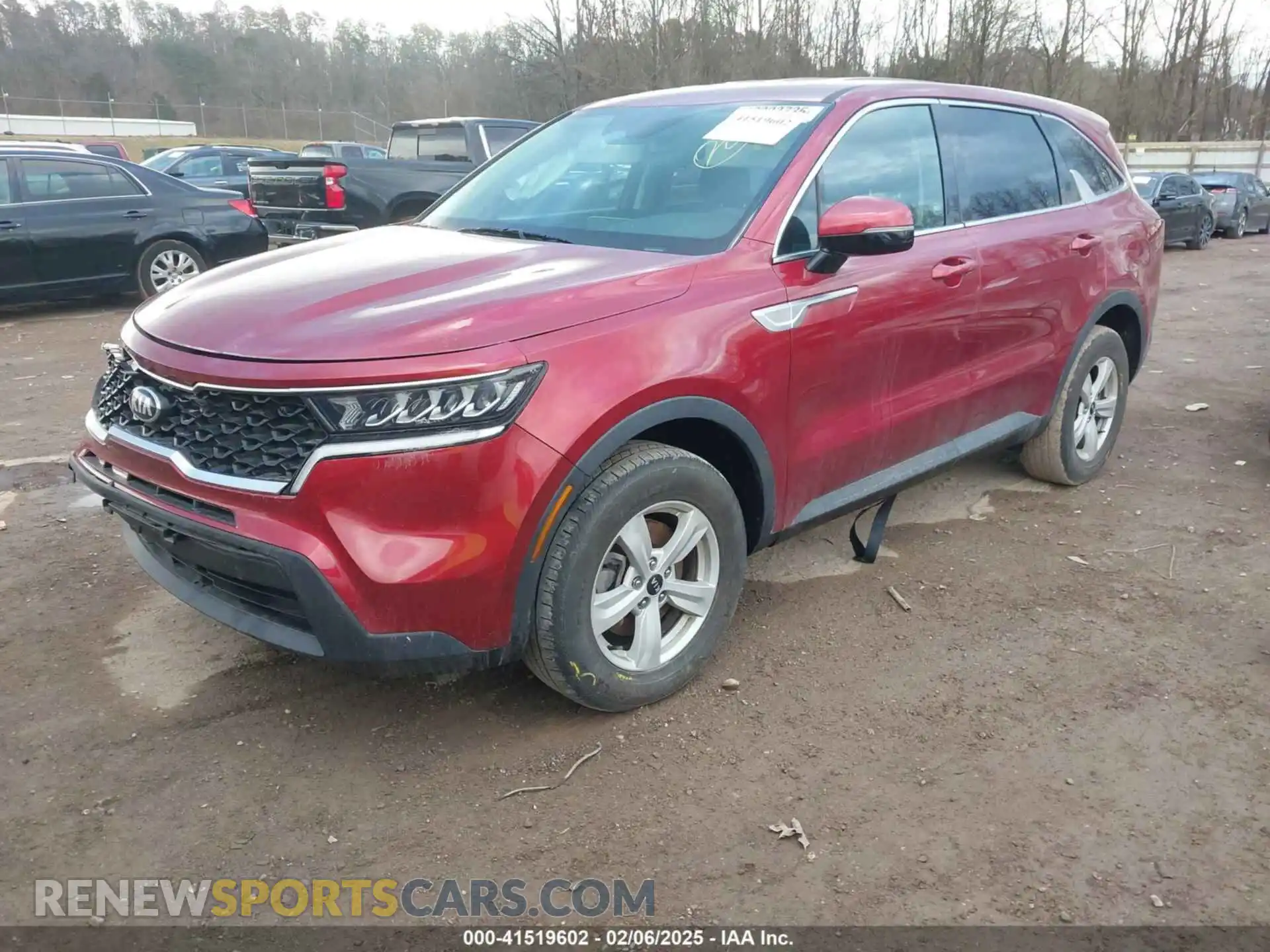 2 Photograph of a damaged car 5XYRGDLC3MG003989 KIA SORENTO 2021