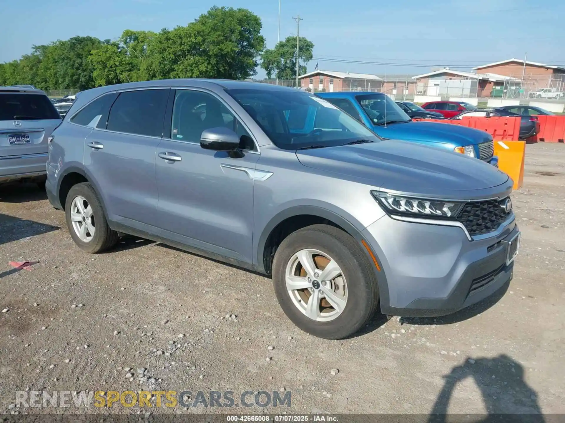 1 Photograph of a damaged car 5XYRGDLC3MG004964 KIA SORENTO 2021