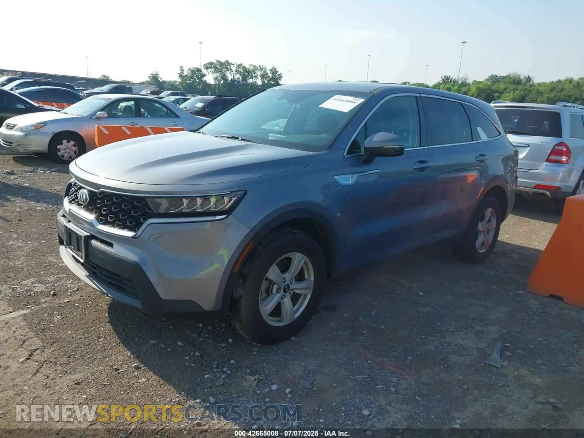 2 Photograph of a damaged car 5XYRGDLC3MG004964 KIA SORENTO 2021