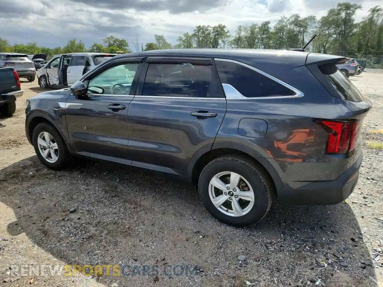 2 Photograph of a damaged car 5XYRGDLC3MG034904 KIA SORENTO 2021