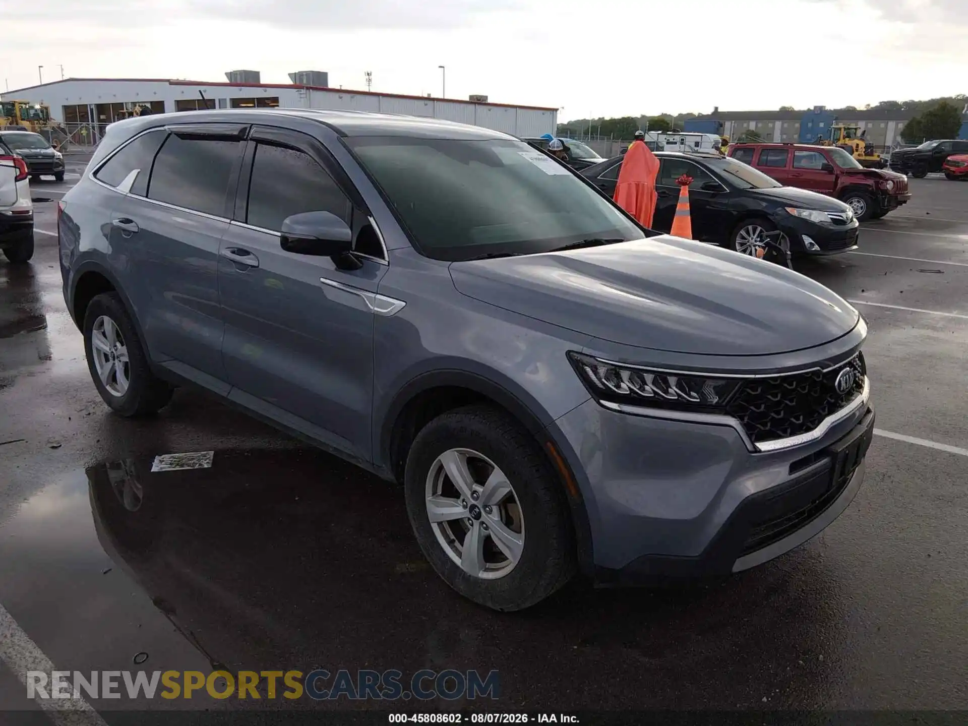 1 Photograph of a damaged car 5XYRGDLC4MG018145 KIA SORENTO 2021