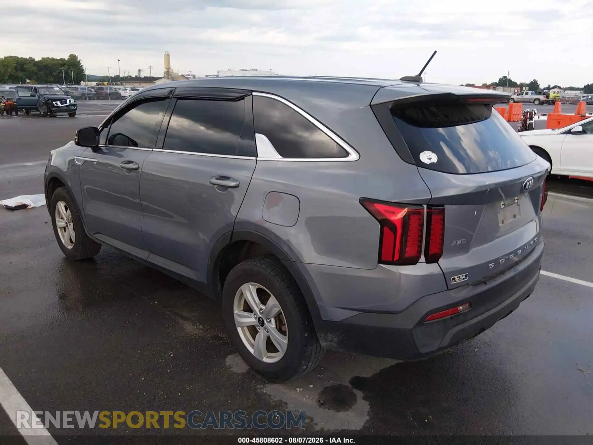 3 Photograph of a damaged car 5XYRGDLC4MG018145 KIA SORENTO 2021