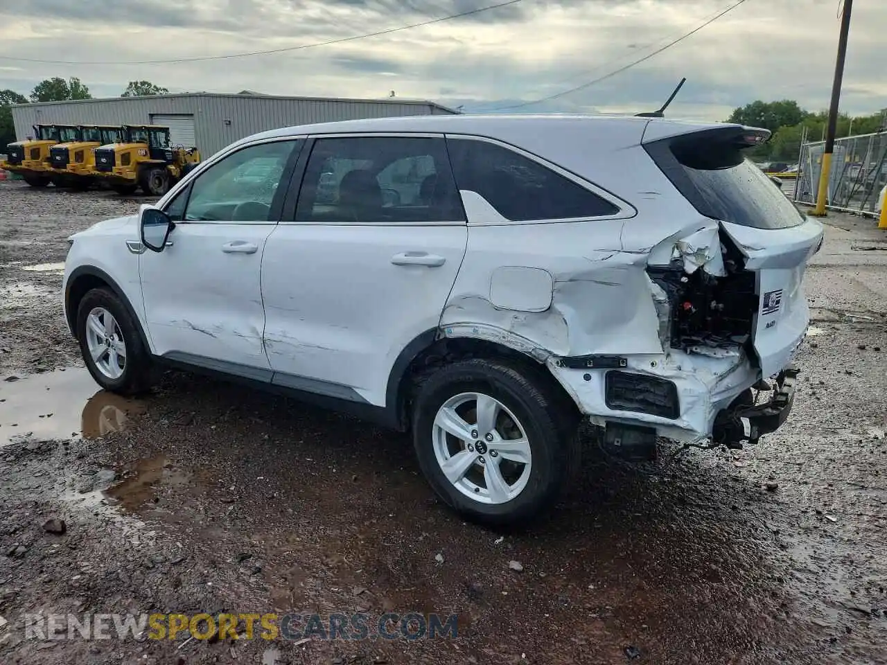 2 fotografías del automóvil dañado 5XYRGDLC5MG006361 KIA SORENTO 2021