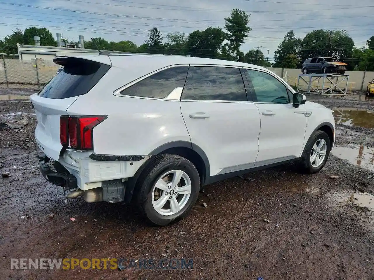 3 fotografías del automóvil dañado 5XYRGDLC5MG006361 KIA SORENTO 2021