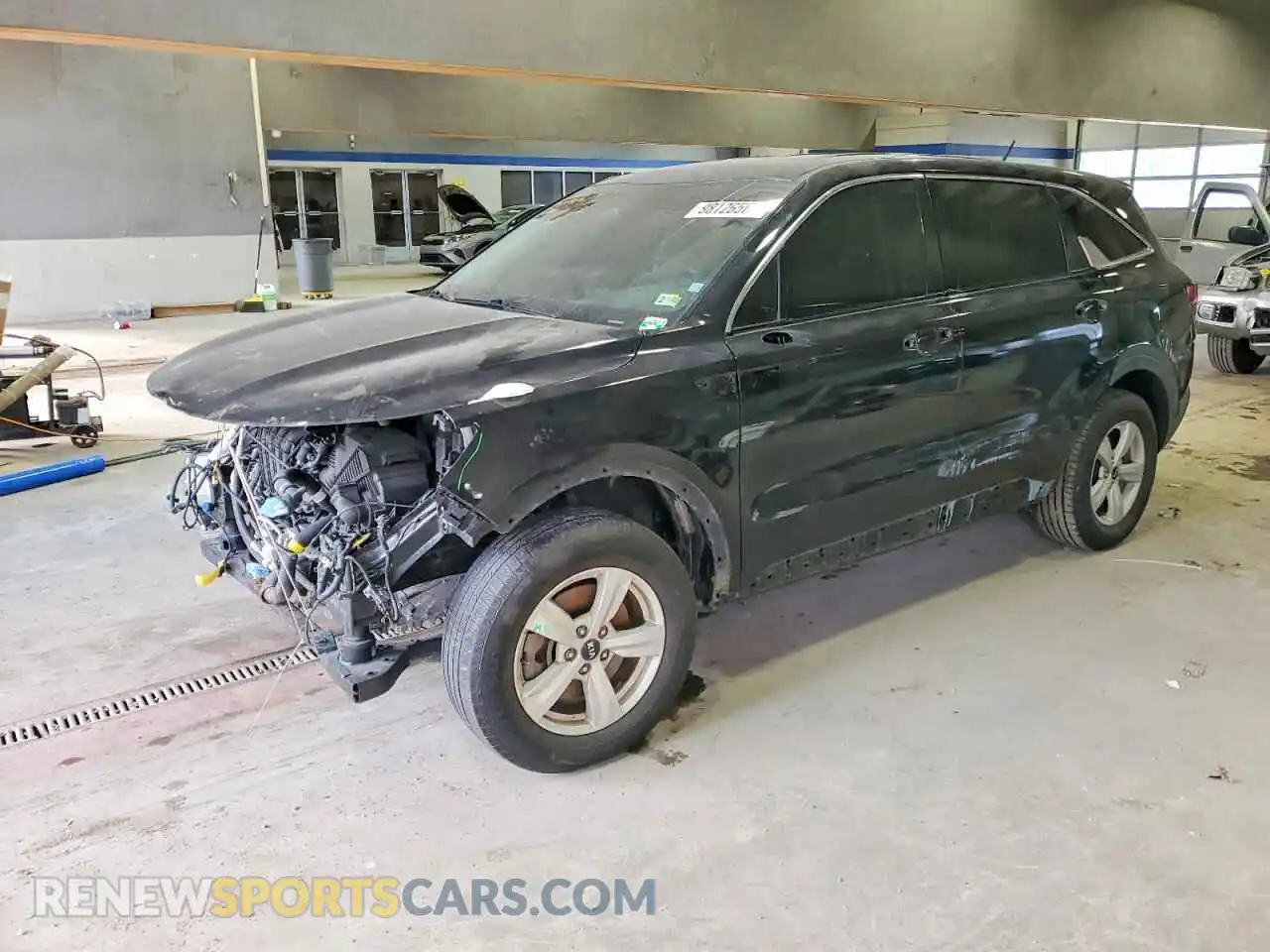 1 Photograph of a damaged car 5XYRGDLC5MG035794 KIA SORENTO 2021