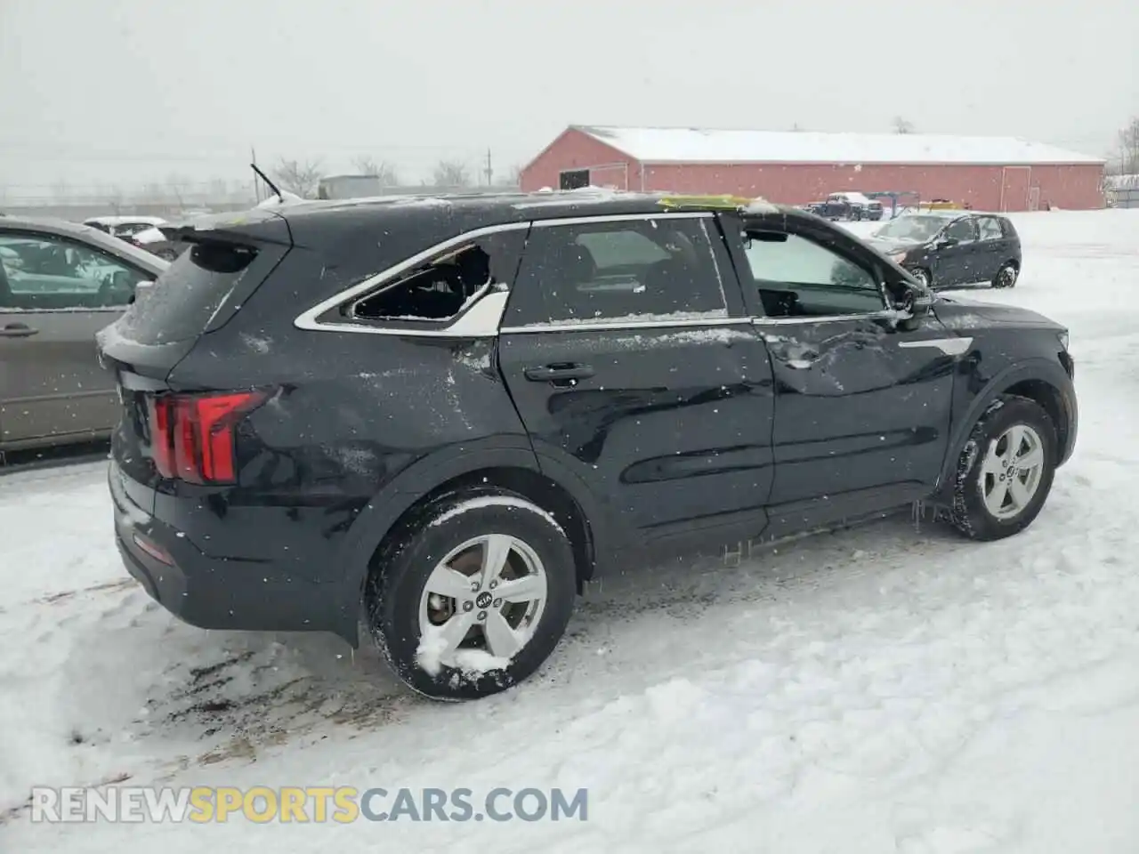 3 Photograph of a damaged car 5XYRGDLC5MG052952 KIA SORENTO 2021