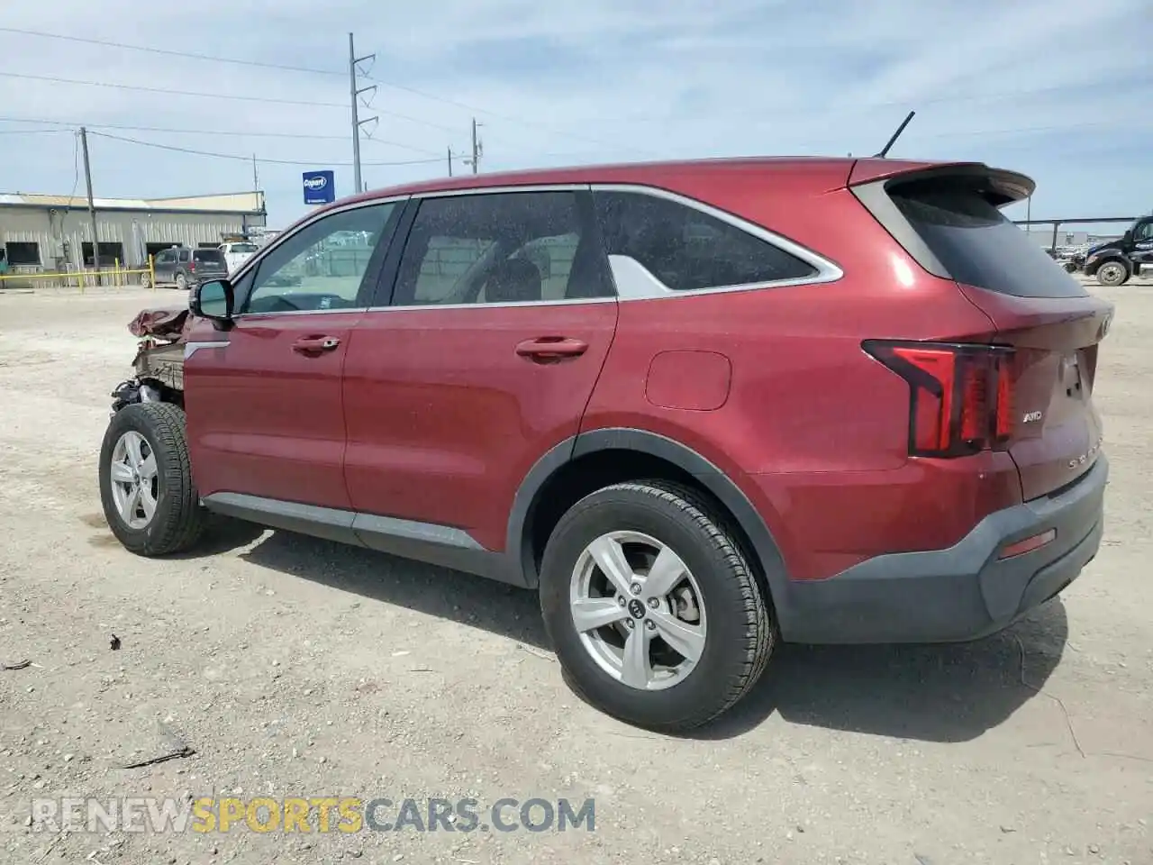 2 Photograph of a damaged car 5XYRGDLC6MG045413 KIA SORENTO 2021