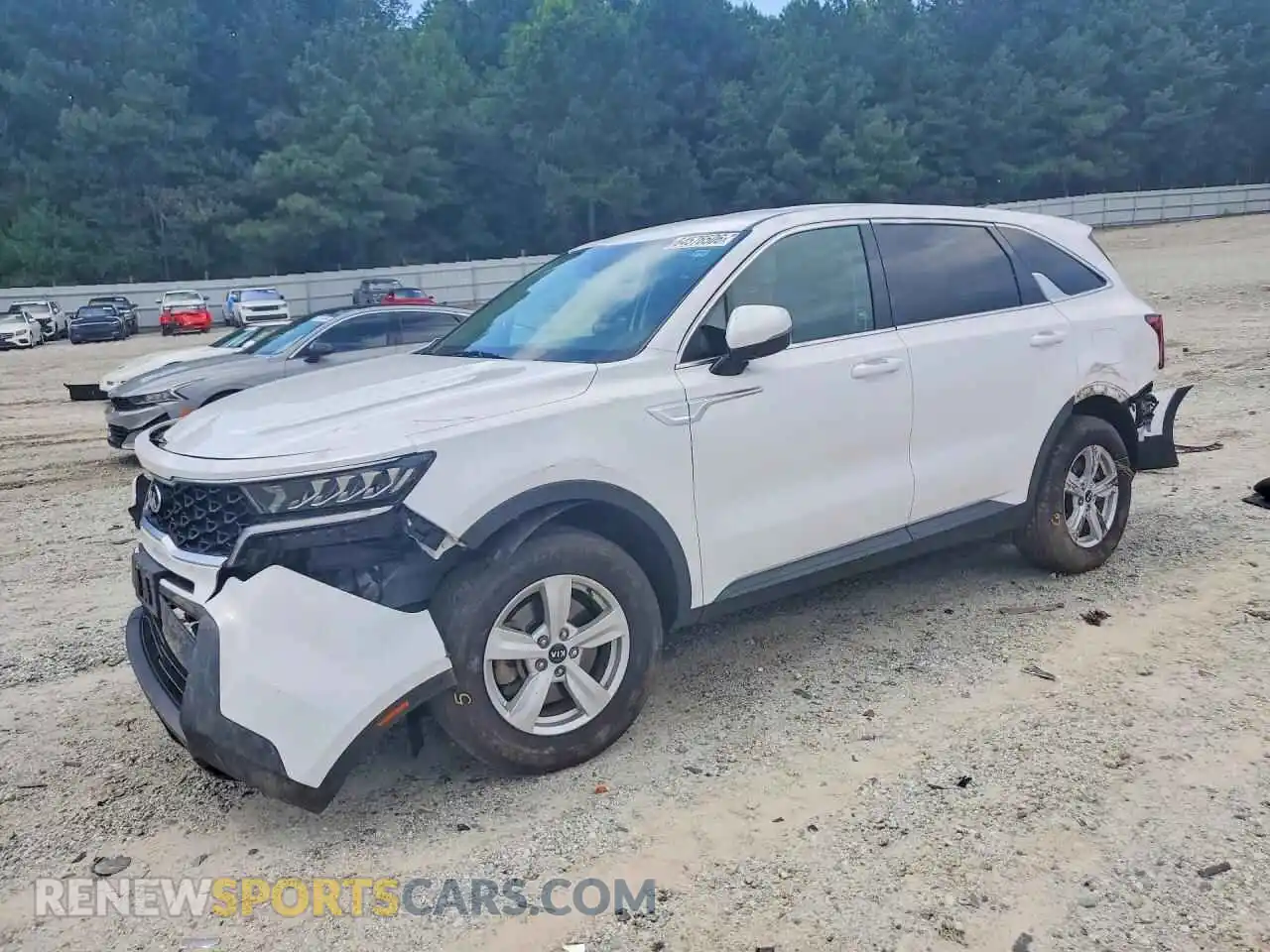 1 Photograph of a damaged car 5XYRGDLC7MG008533 KIA SORENTO 2021