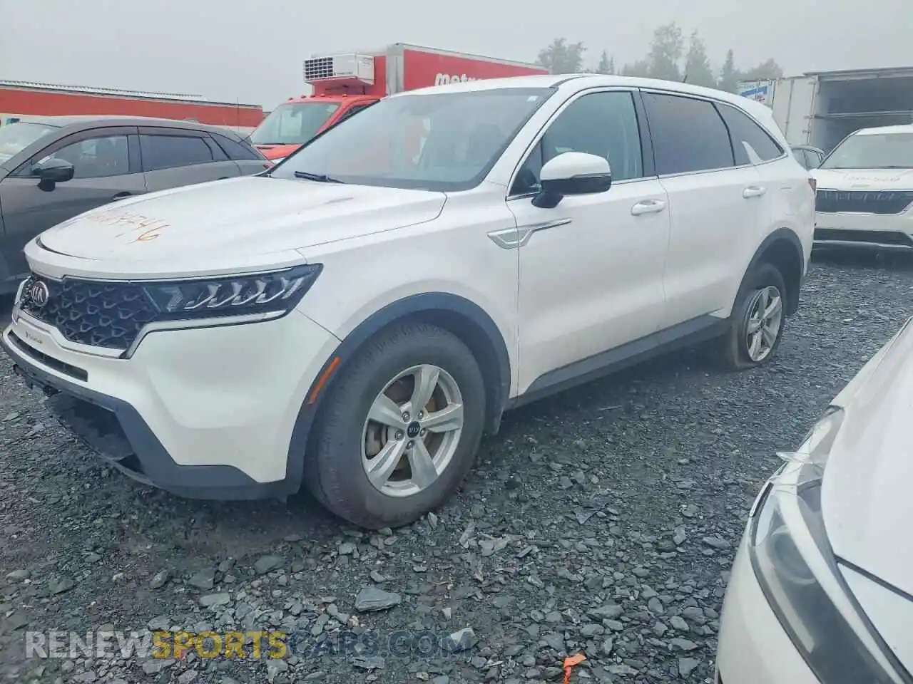 1 Photograph of a damaged car 5XYRGDLC7MG013926 KIA SORENTO 2021