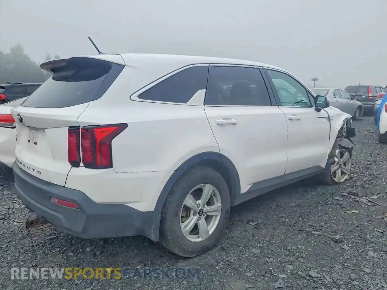 3 Photograph of a damaged car 5XYRGDLC7MG013926 KIA SORENTO 2021