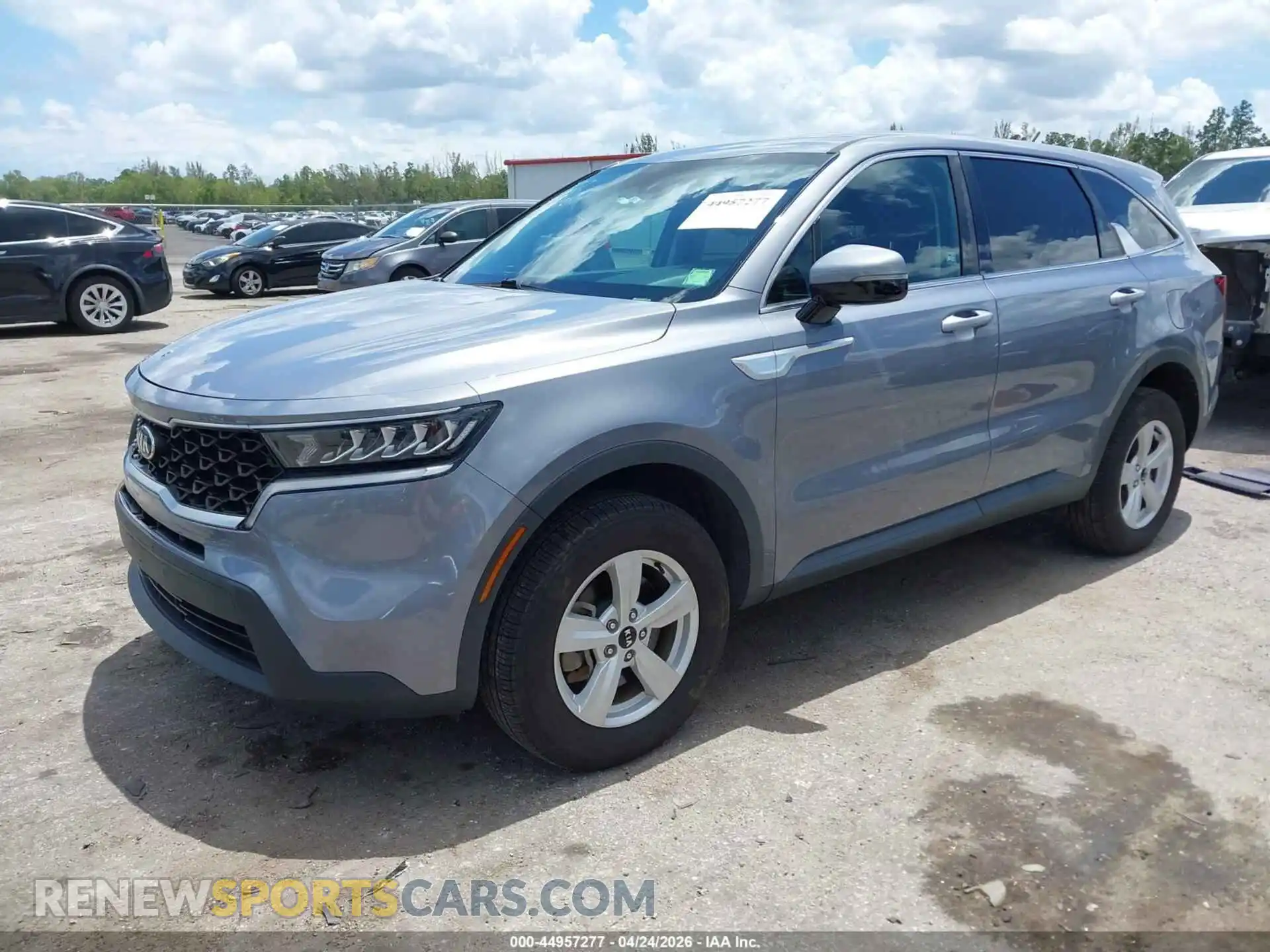 2 Photograph of a damaged car 5XYRGDLC8MG031710 KIA SORENTO 2021