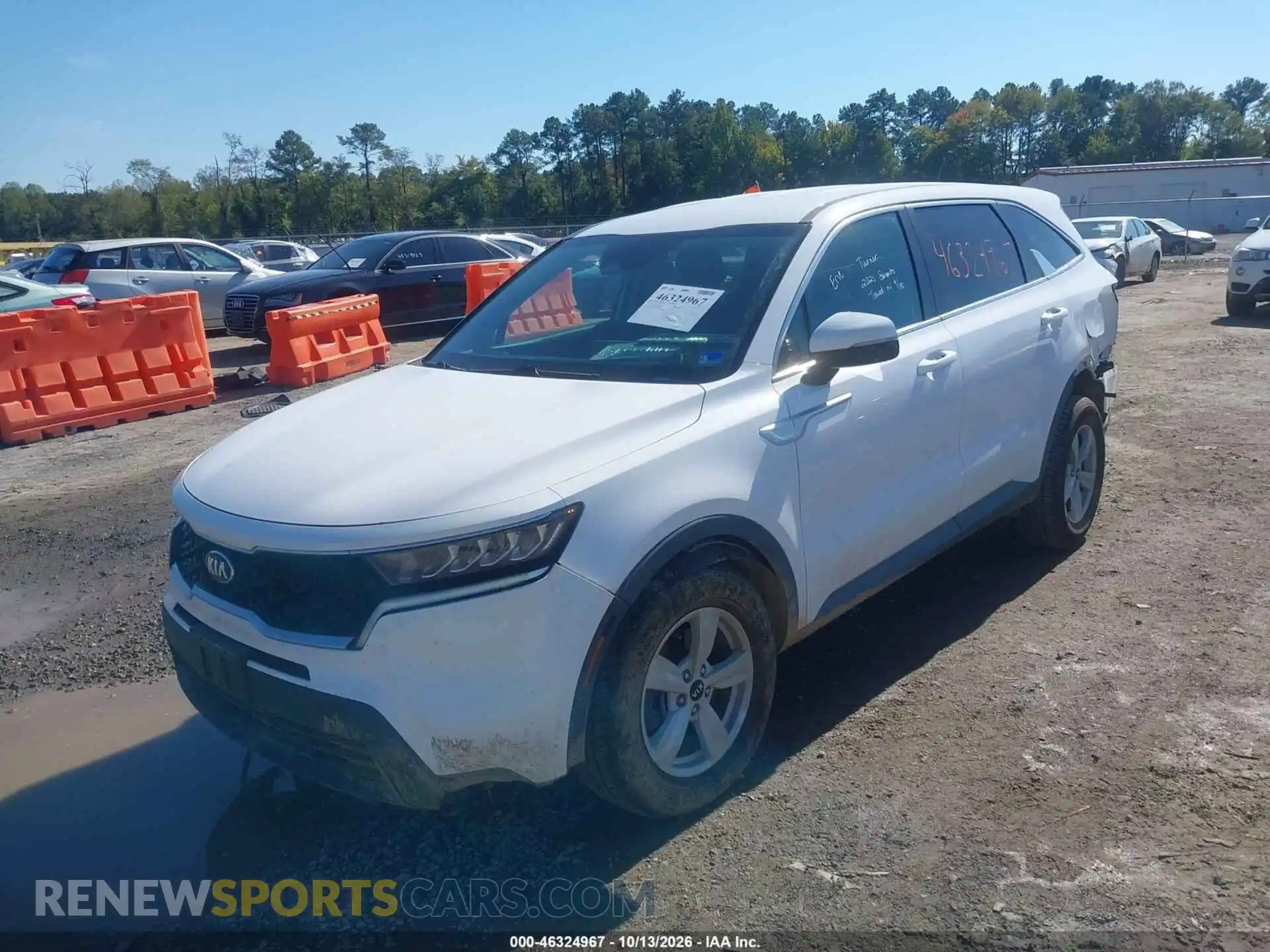 2 Photograph of a damaged car 5XYRGDLC8MG038690 KIA SORENTO 2021