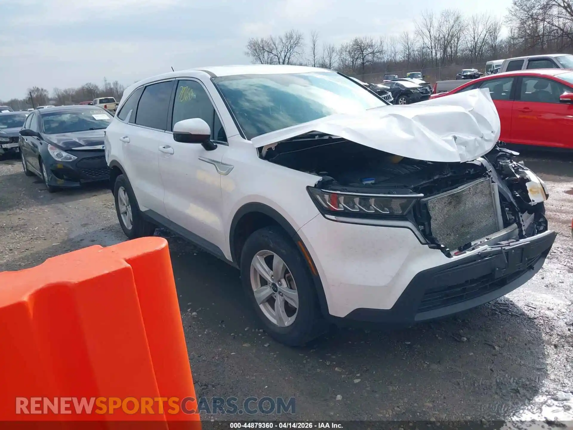 1 Photograph of a damaged car 5XYRGDLC9MG002507 KIA SORENTO 2021