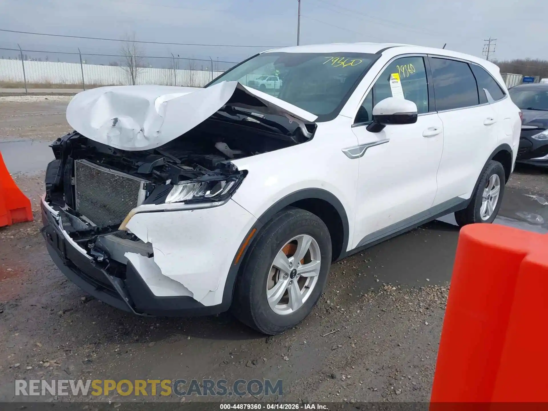 2 Photograph of a damaged car 5XYRGDLC9MG002507 KIA SORENTO 2021