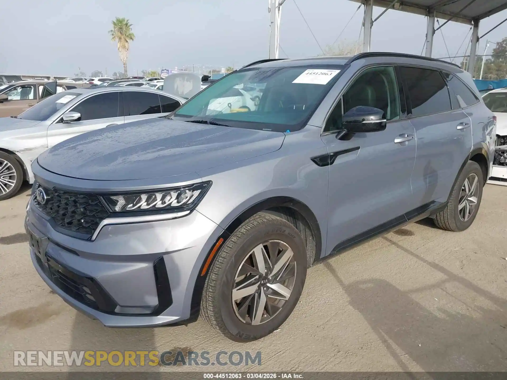 2 Photograph of a damaged car 5XYRH4LF4MG033378 KIA SORENTO 2021