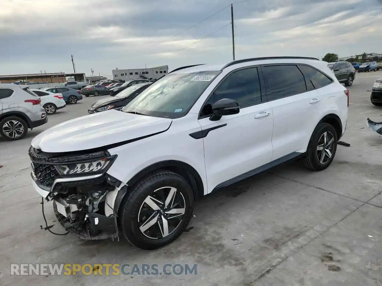 1 Photograph of a damaged car 5XYRH4LF5MG030621 KIA SORENTO 2021
