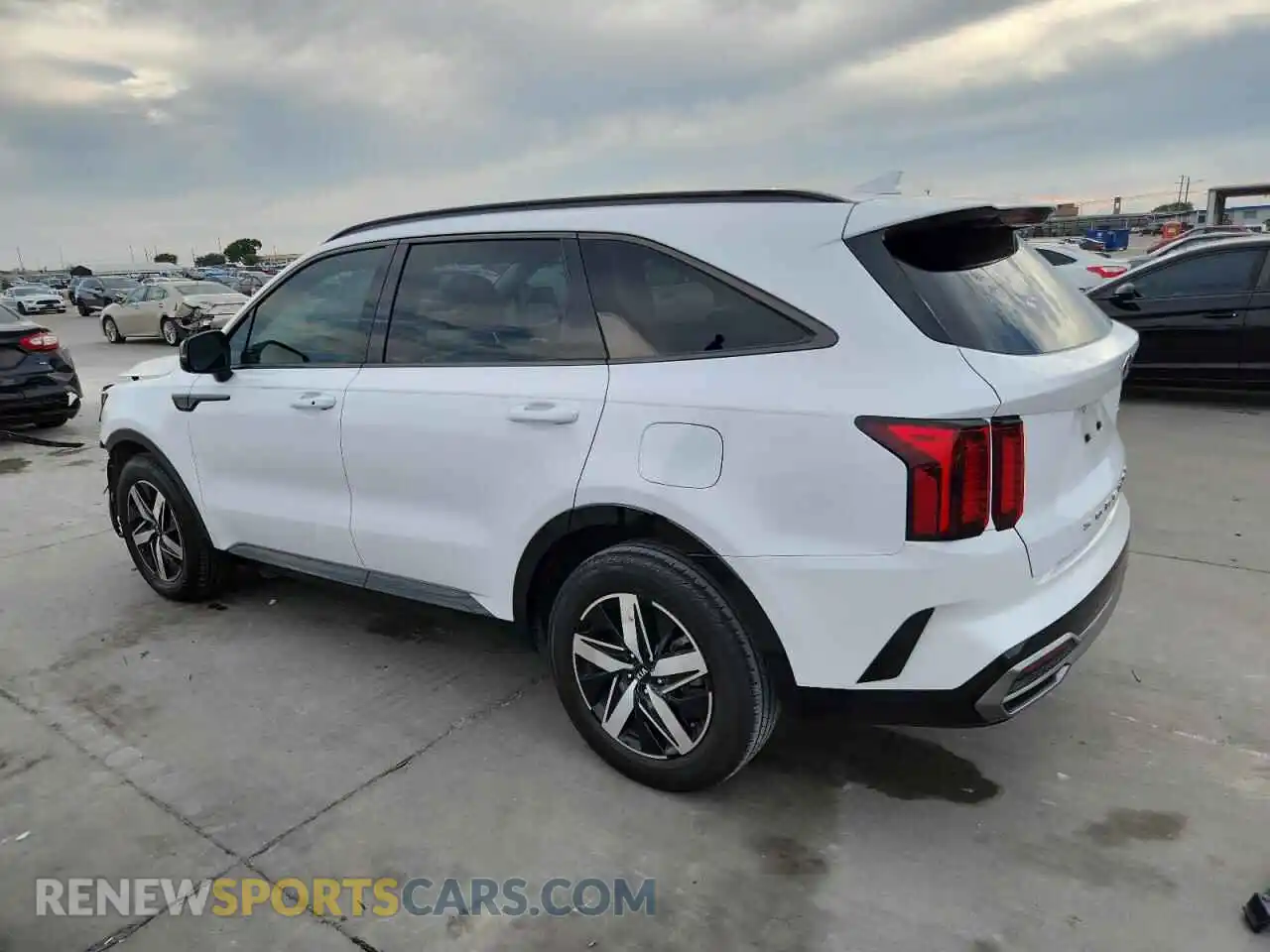2 Photograph of a damaged car 5XYRH4LF5MG030621 KIA SORENTO 2021