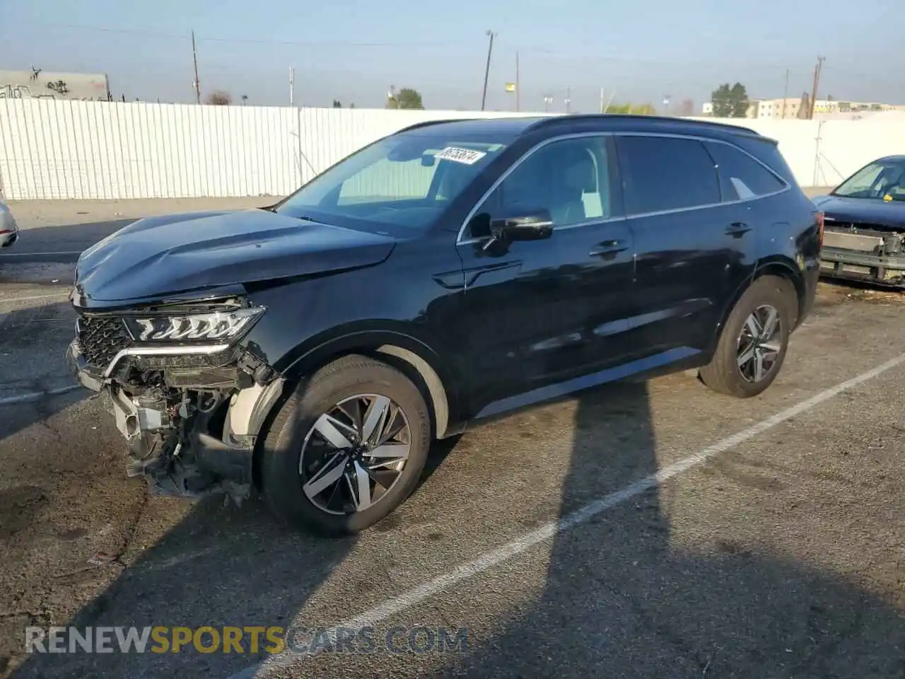 1 Photograph of a damaged car 5XYRH4LF6MG037593 KIA SORENTO 2021