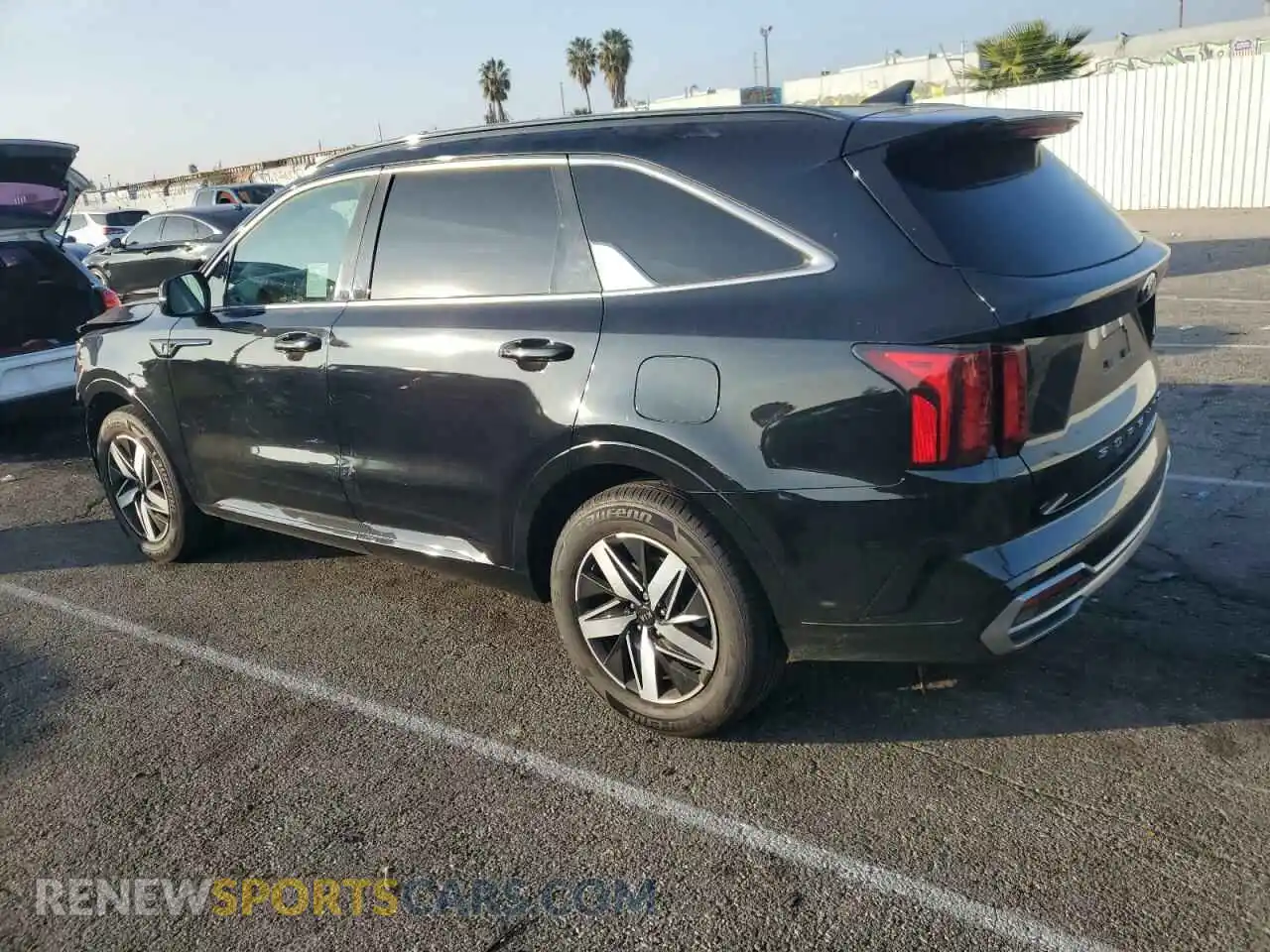 2 Photograph of a damaged car 5XYRH4LF6MG037593 KIA SORENTO 2021