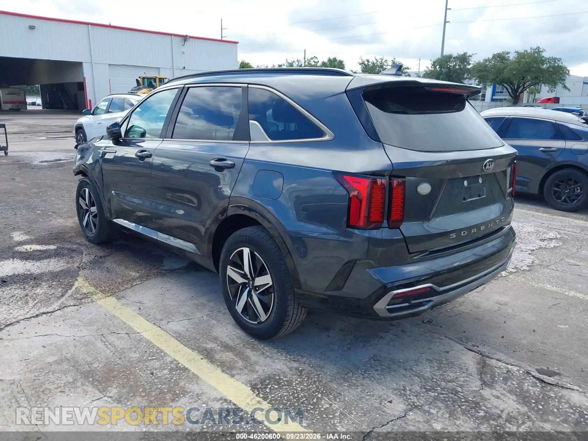 3 Photograph of a damaged car 5XYRH4LF8MG034436 KIA SORENTO 2021