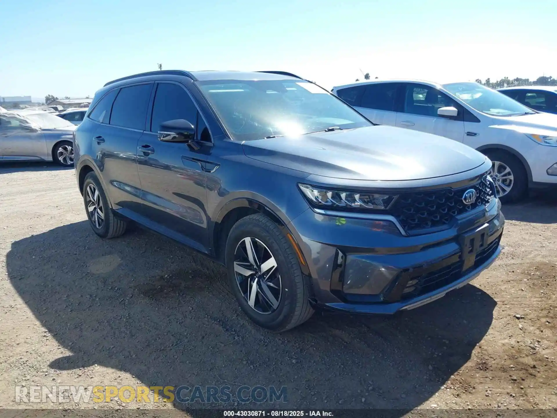 1 Photograph of a damaged car 5XYRH4LF9MG037149 KIA SORENTO 2021
