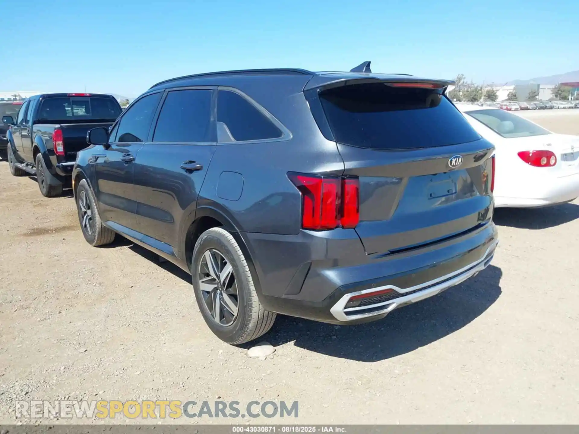 3 Photograph of a damaged car 5XYRH4LF9MG037149 KIA SORENTO 2021