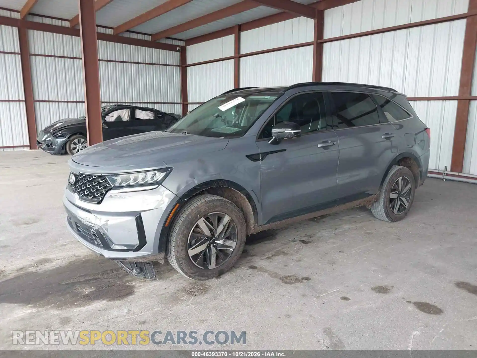 2 Photograph of a damaged car 5XYRHDLF2MG027983 KIA SORENTO 2021