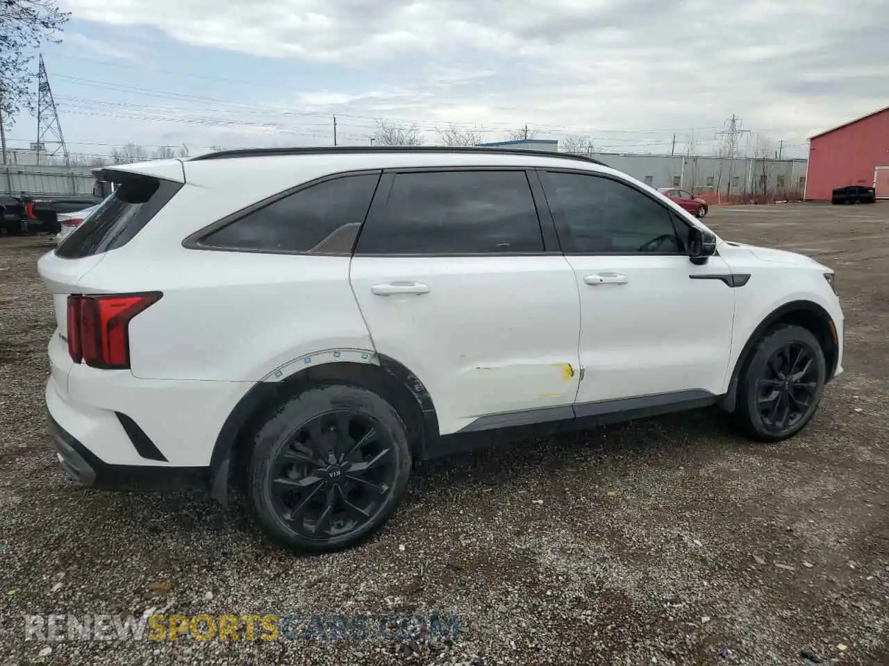 3 Photograph of a damaged car 5XYRHDLF2MG056500 KIA SORENTO 2021