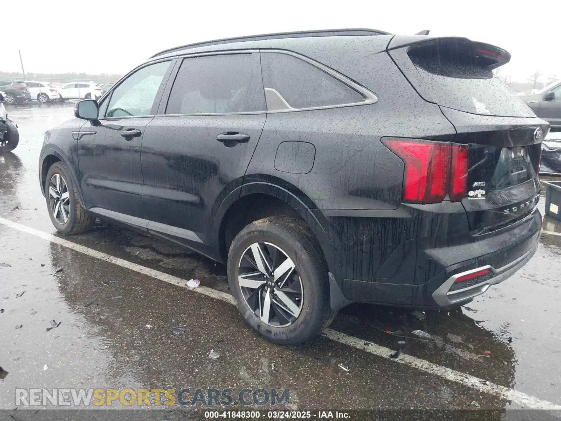3 Photograph of a damaged car 5XYRHDLF4MG056093 KIA SORENTO 2021