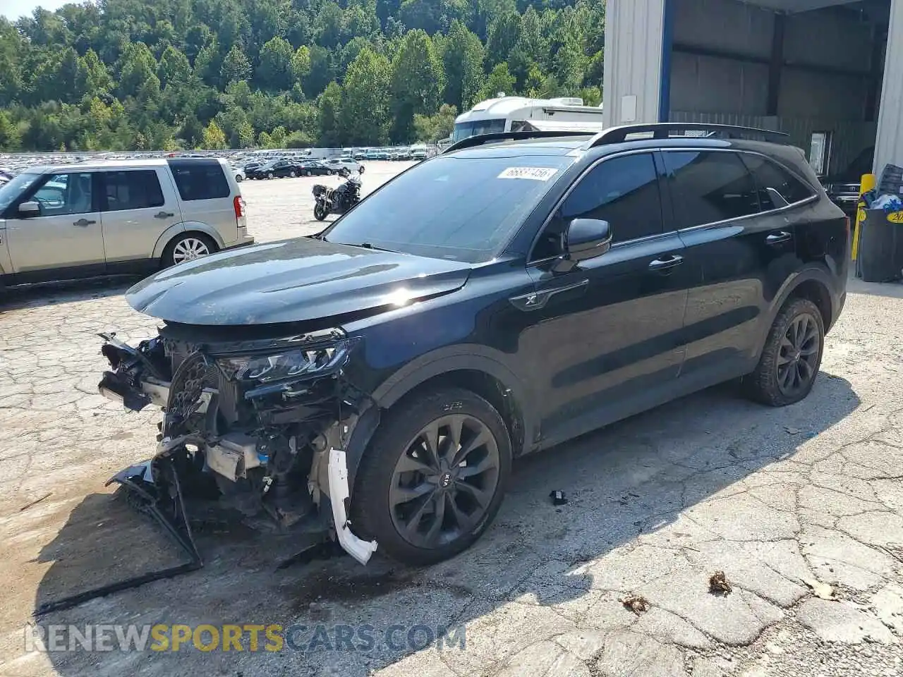 1 Фотография поврежденного автомобиля 5XYRHDLF4MG068843 KIA SORENTO 2021